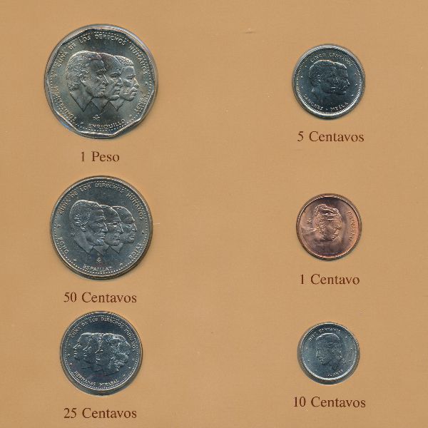 Доминиканская республика, Набор монет
