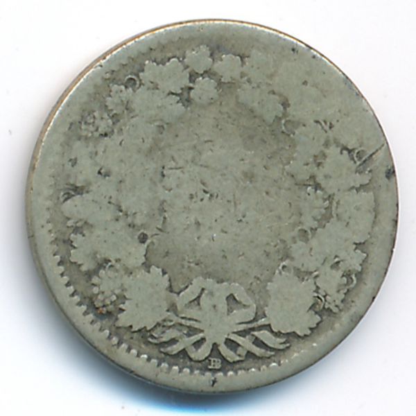 Швейцария, 5 раппенов (1850 г.)