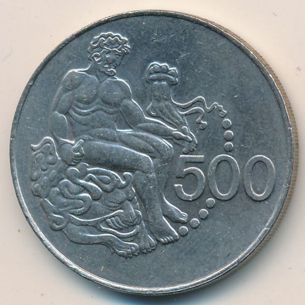Кипр, 500 мил (1977 г.)