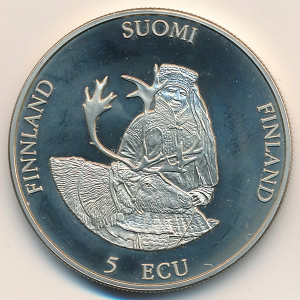 Финляндия., 5 экю (1994 г.)