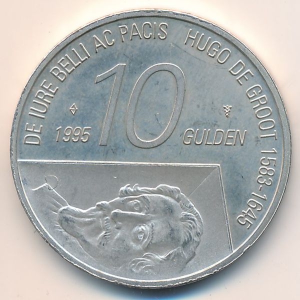 Нидерланды, 10 гульденов (1995 г.)