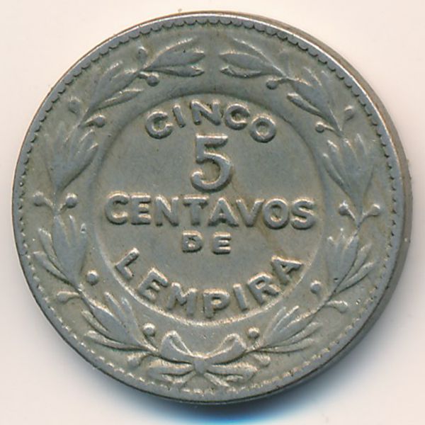 Гондурас, 5 сентаво (1956 г.)