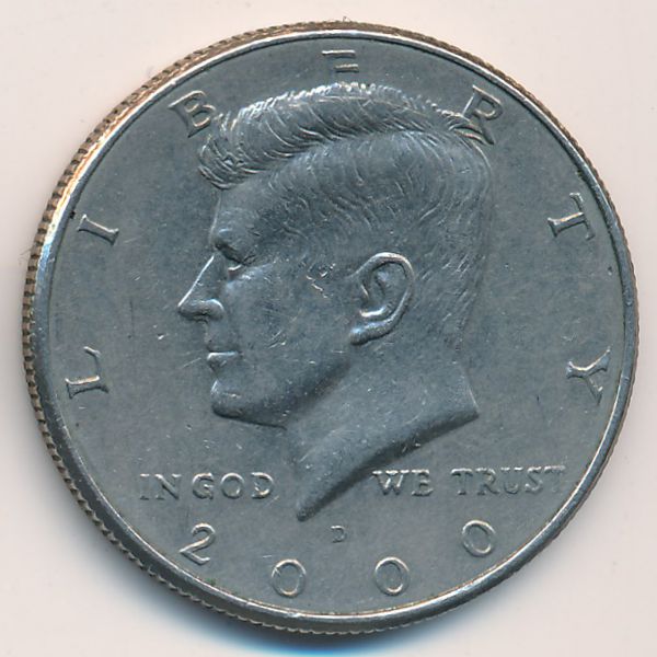США, 1/2 доллара (2000 г.)
