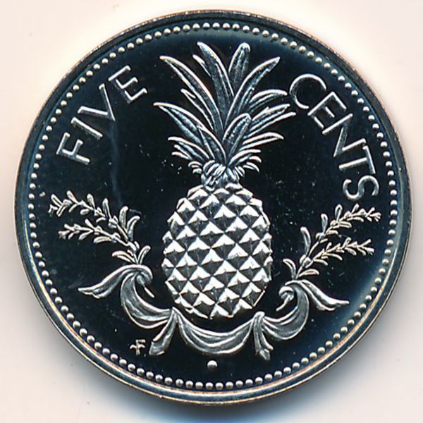 Багамские острова, 5 центов (1974 г.)