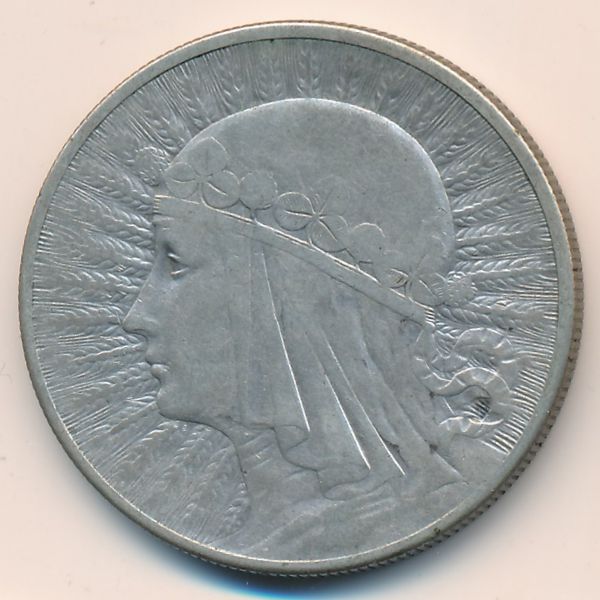 Польша, 10 злотых (1932 г.)