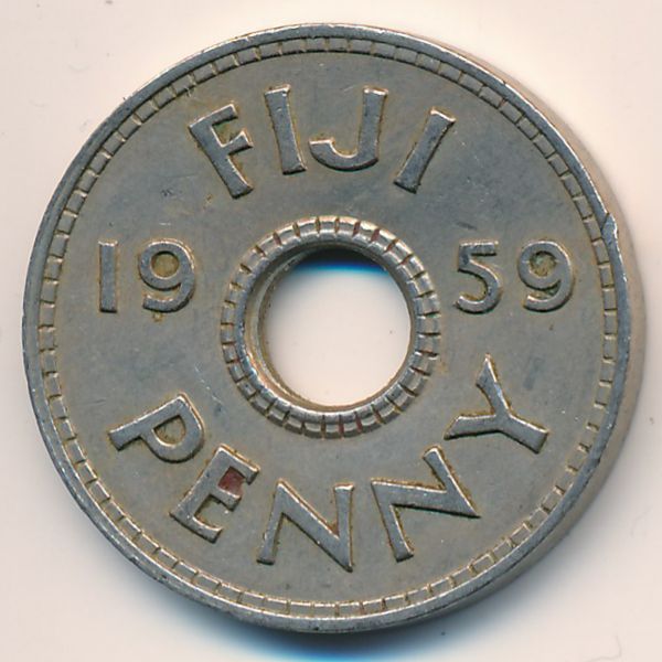 Фиджи, 1 пенни (1959 г.)