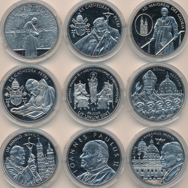 Мальтийский орден., Набор монет (2005 г.)