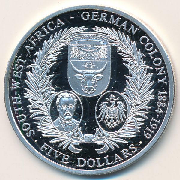 Марианские острова., 5 долларов (2004 г.)