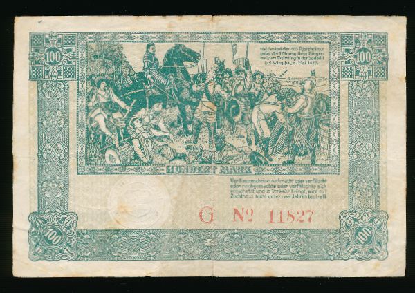 Пфорцхайм., 100 марок (1922 г.)