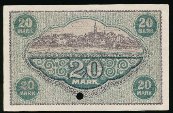 Хемниц., 20 марок (1918 г.)