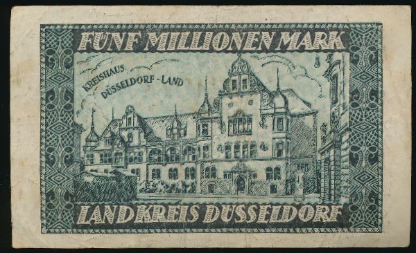 Крефельд., 5000000 марок (1923 г.)