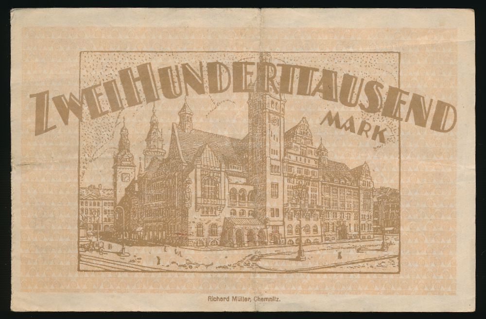 Хемниц., 200000 марок (1923 г.)