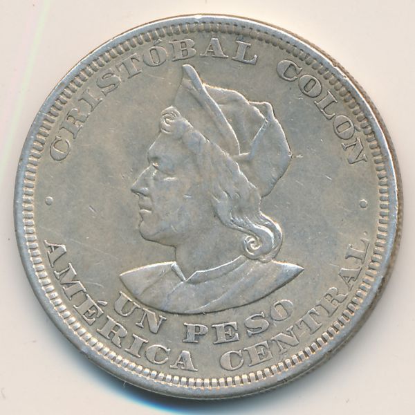 Сальвадор, 1 песо (1914 г.)