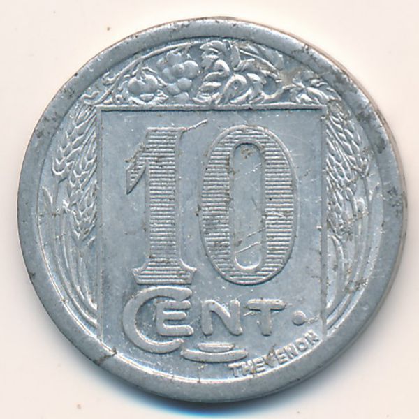 Руайян., 10 сентим (1922 г.)