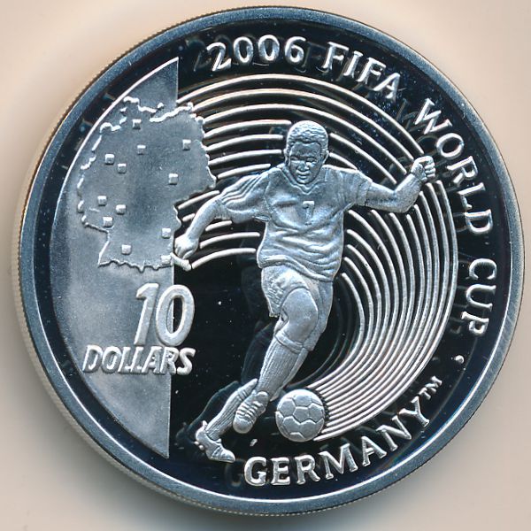 Сьерра-Леоне, 10 долларов (2004 г.)