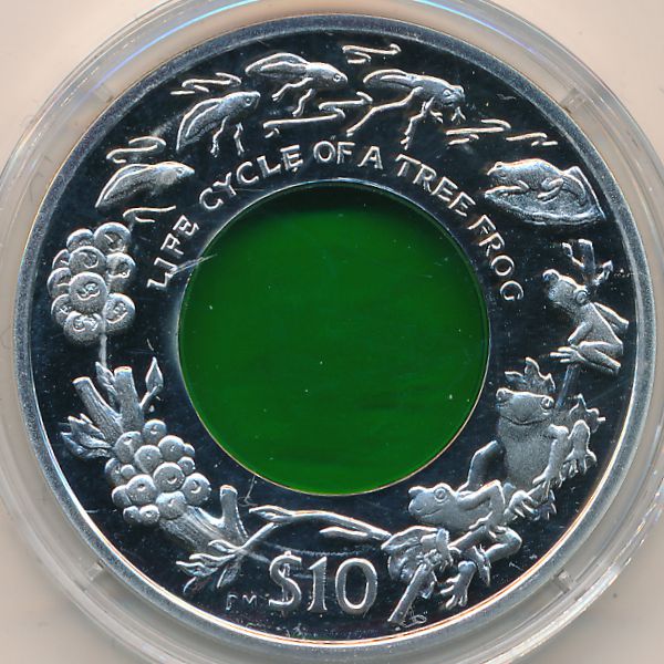 Виргинские острова, 10 долларов (2011 г.)