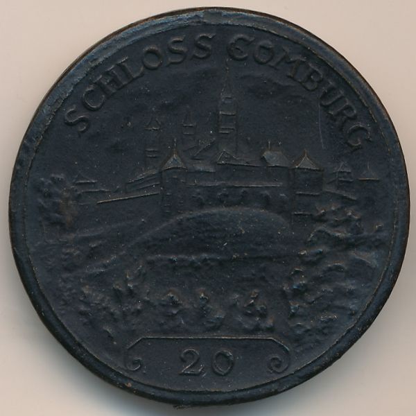 Швебиш-Халль., 20 марок (1922 г.)