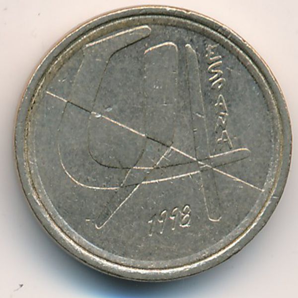 Испания, 5 песет (1998 г.)