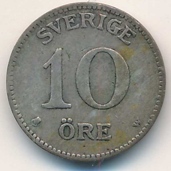 Швеция, 10 эре (1909 г.)