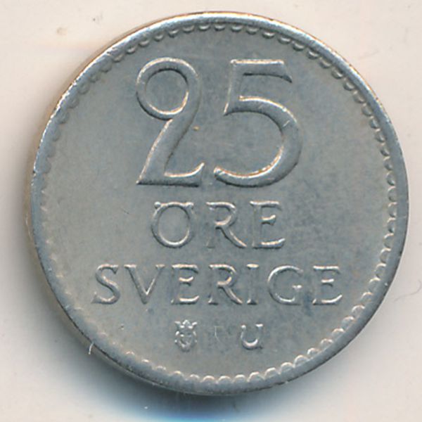 Швеция, 25 эре (1968 г.)