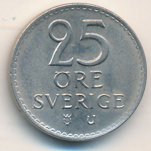 Швеция, 25 эре (1969 г.)