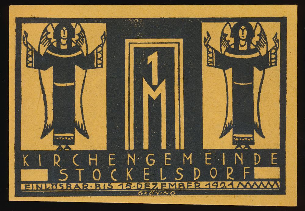 Штоккельсдорф., 1 марка (1921 г.)