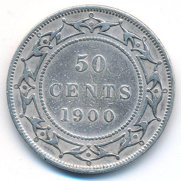 Ньюфаундленд, 50 центов (1900 г.)
