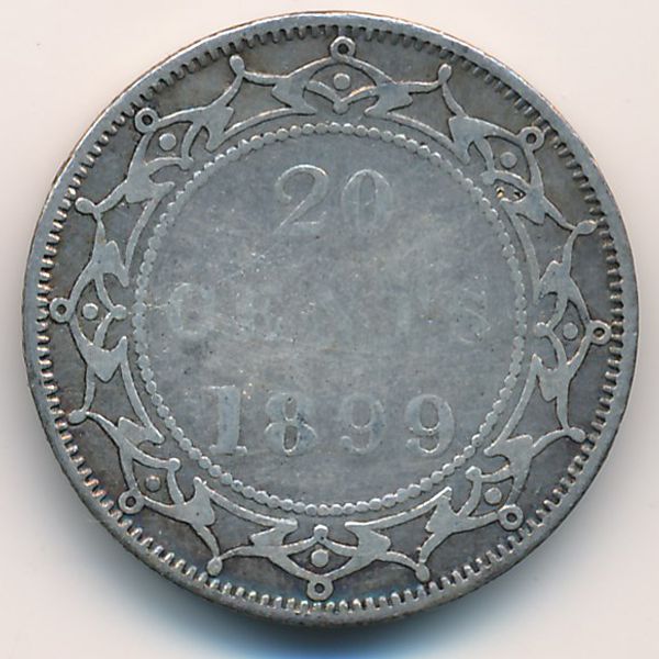 Ньюфаундленд, 20 центов (1899 г.)