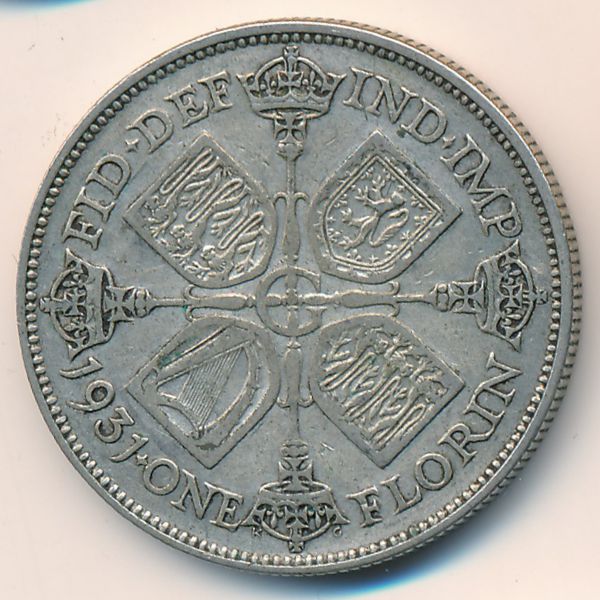Великобритания, 1 флорин (1931 г.)