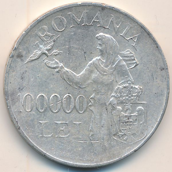 Румыния, 100000 леев (1946 г.)