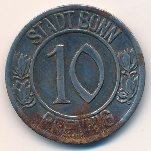 Бонн., 10 пфеннигов (1920 г.)