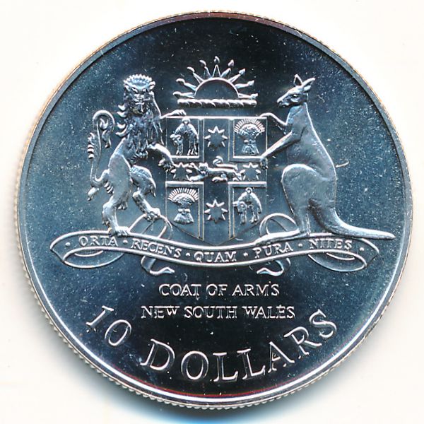 Австралия, 10 долларов (1987 г.)