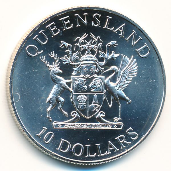 Австралия, 10 долларов (1989 г.)