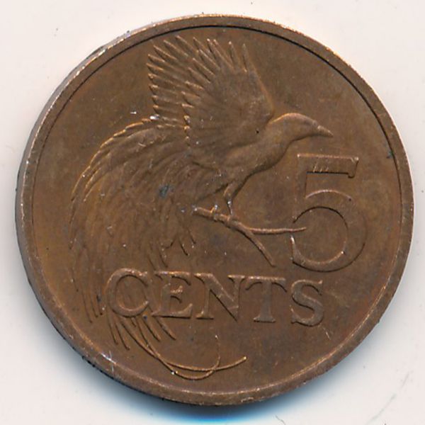 Тринидад и Тобаго, 5 центов (1979 г.)