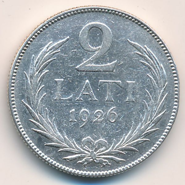 Латвия, 2 лата (1926 г.)