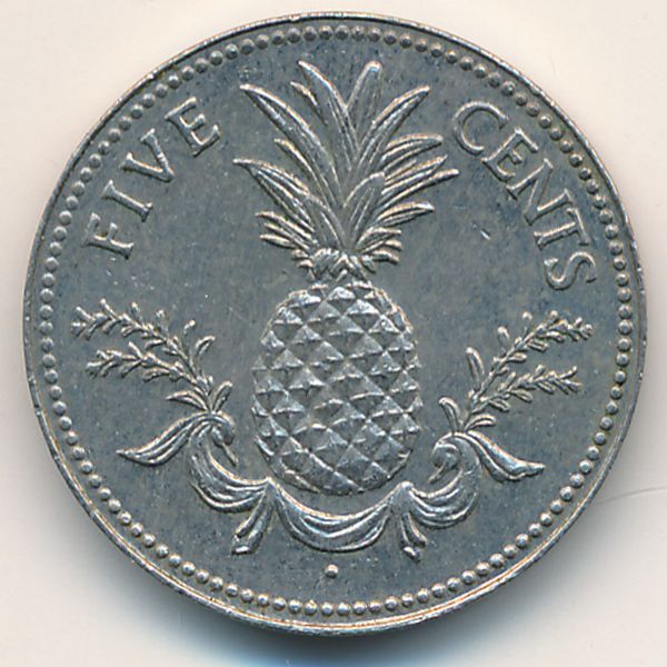 Багамские острова, 5 центов (1981 г.)