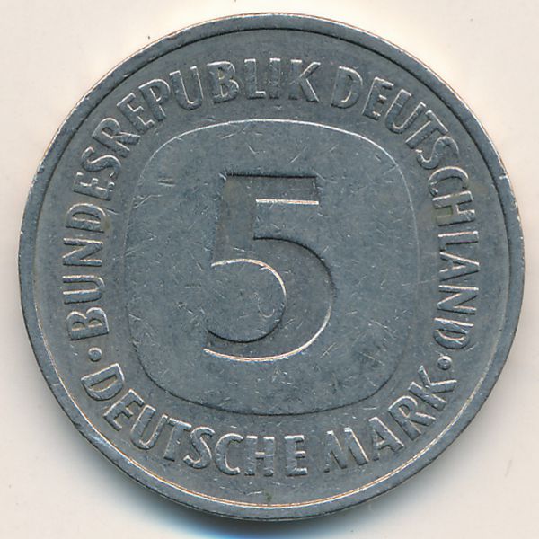 ФРГ, 5 марок (1979 г.)