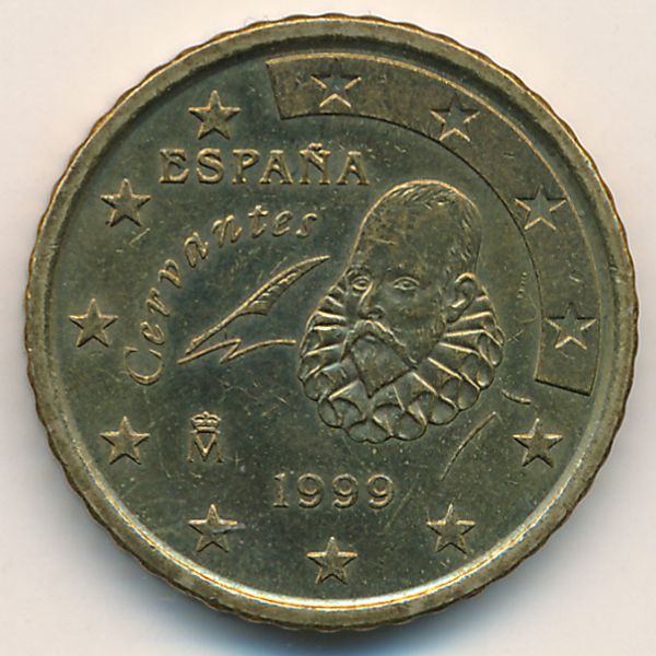 Испания, 50 евроцентов (1999 г.)