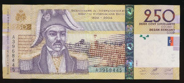 Гаити, 250 гурбов (2004 г.)