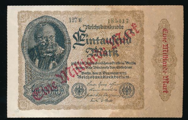 Германия, 1000000 марок (1922 г.)