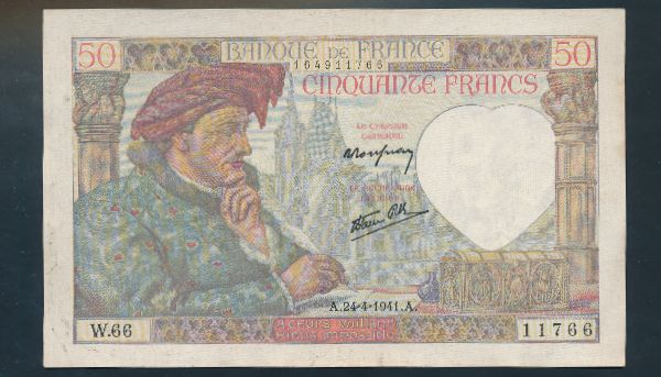 Франция, 50 франков (1941 г.)