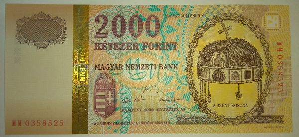 Венгрия, 2000 форинтов (2000 г.)