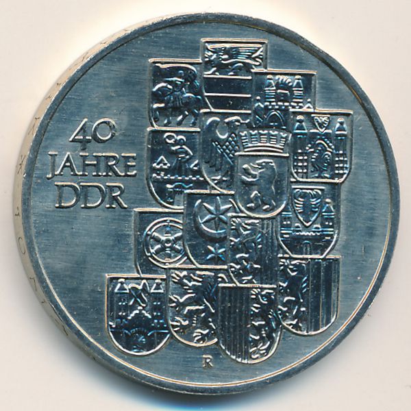 ГДР, 10 марок (1989 г.)