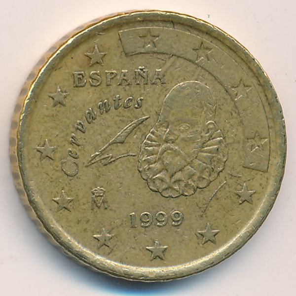 Испания, 50 евроцентов (1999 г.)