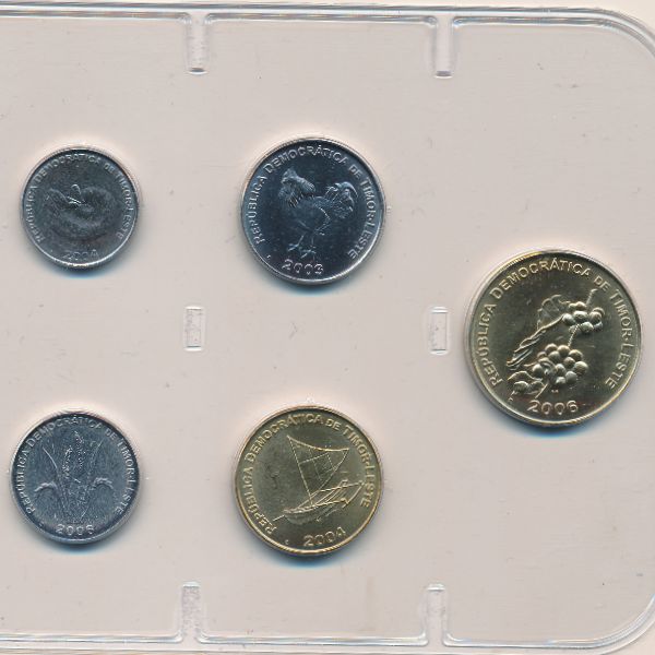 Восточный Тимор, Набор монет