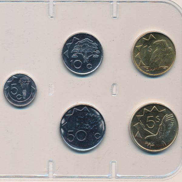 Намибия, Набор монет