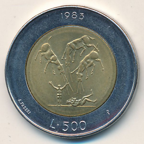 Сан-Марино, 500 лир (1983 г.)