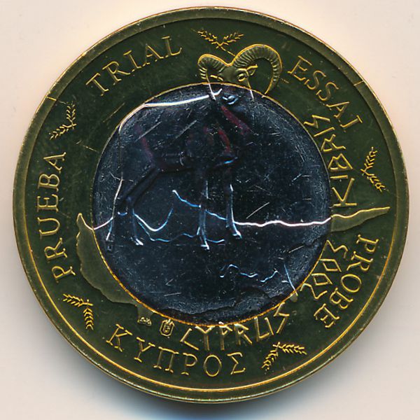 Кипр., 1 евро (2003 г.)