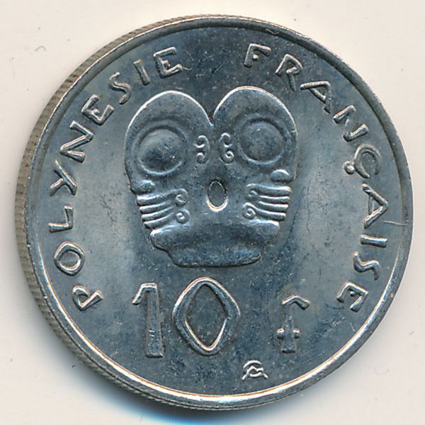 Французская Полинезия, 10 франков (2006 г.)