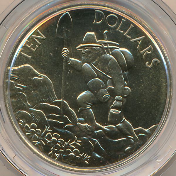 Новая Зеландия, 10 долларов (1997 г.)